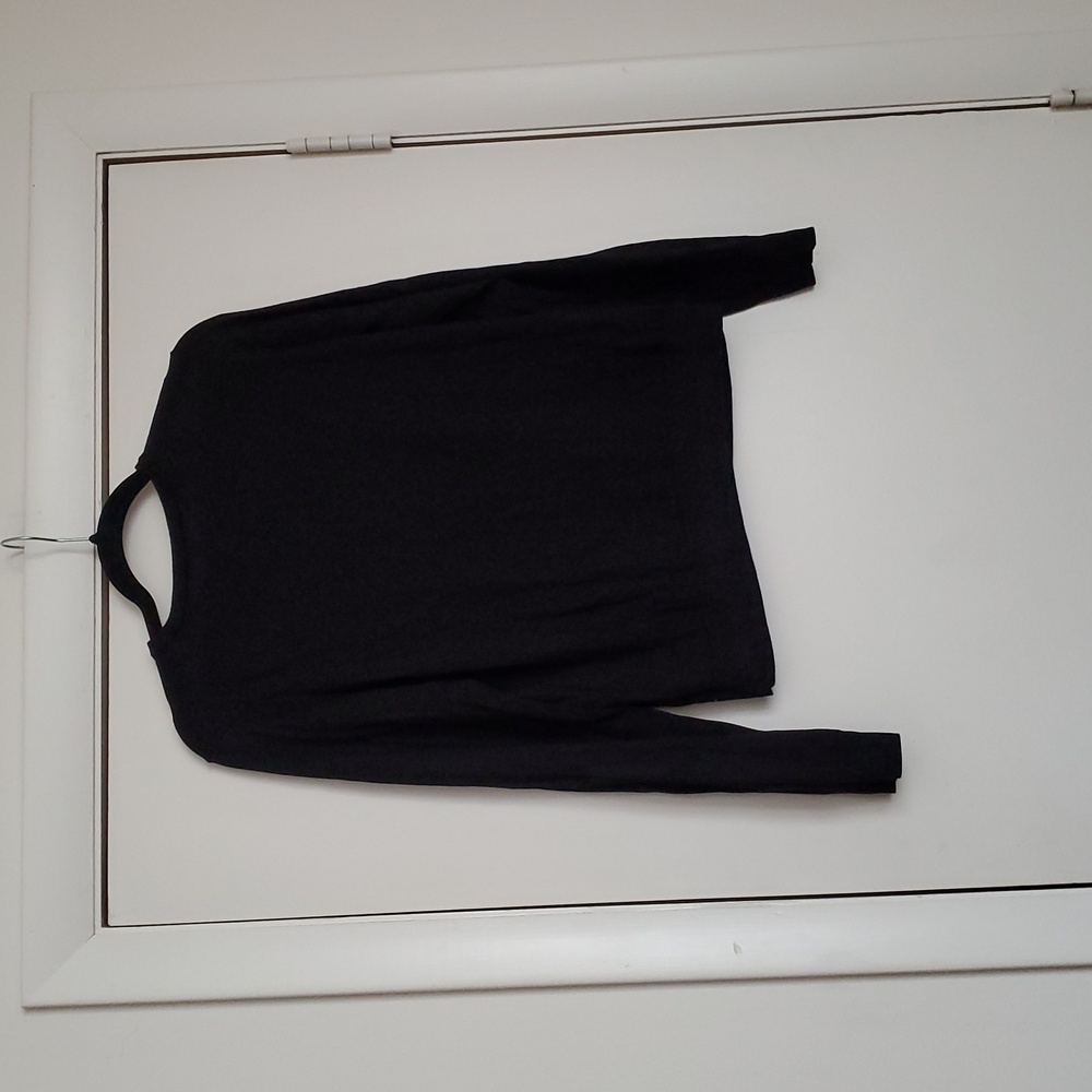 Uniqlo UV Protection Black Button-Up Cardigan Size L - Picture 6 of 12